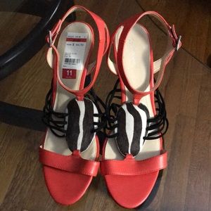 Calvin Klein wedge sandals